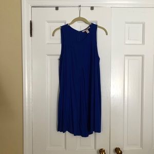 Royal Blue Mini Dress